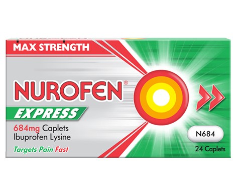 CI Plus | Nurofen Express 684mg Caplets